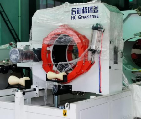 315-630高速PE管生產線安裝中