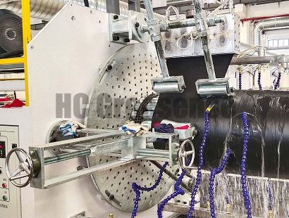 纏繞夾克管設備